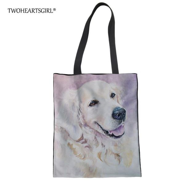twoheartsgirl cute golden retriever print shoulder bag for ladies women canvas handbags casual college girls shopping tote bags
twoheartsgirl cute golden retriever print shoulder bag for ladies women canvas handbags casual college girls shopping tote bags