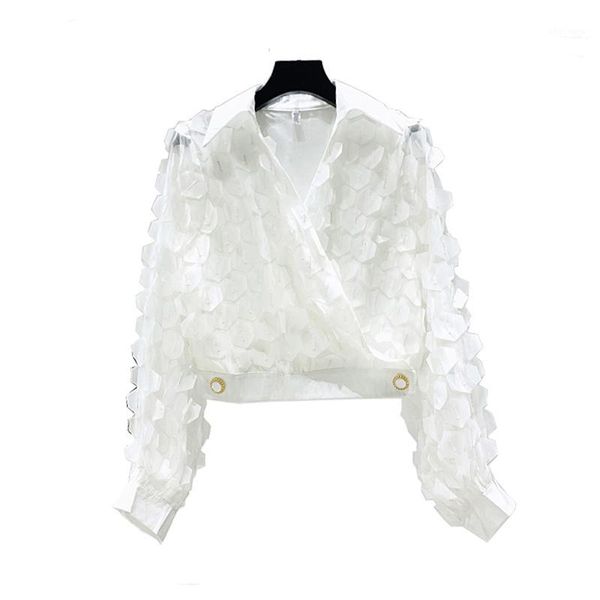 perhaps u women black white geometric 3d short cropped shirt blouse high street turn down collar long sleeve solid b04121
perhaps u women black white geometric 3d short cropped shirt blouse high street turn down collar long sleeve solid b04121