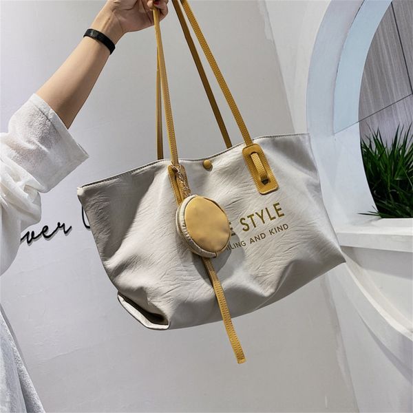 women 2020 new fashion casual hand handcarry handbagtote ins foreign style versatile large capacity one shoulder big bag women's bag s6
women 2020 new fashion casual hand handcarry handbagtote ins foreign style versatile large capacity one shoulder big bag women's bag s6