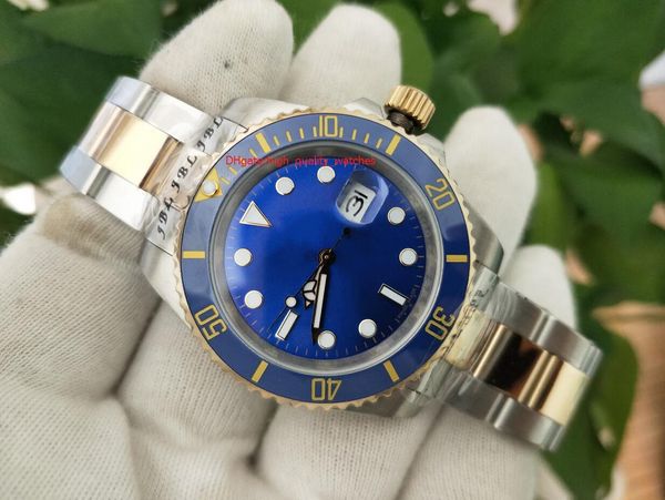 elling wristwatches ceramic bezel blue dial sapphire glass two tone stainless steel 40mm 116613 mens men's watch watches, Slivery;brown
elling wristwatches ceramic bezel blue dial sapphire glass two tone stainless steel 40mm 116613 mens men's watch watches, Slivery;brown