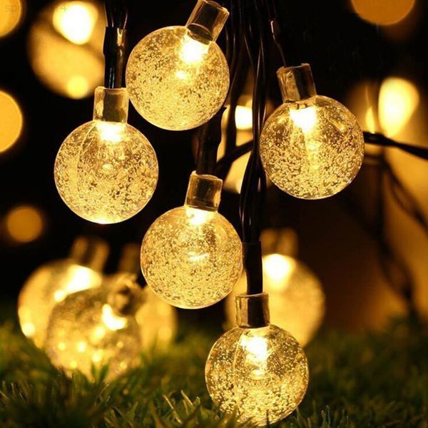 led solar powered waterproof crystal ball christmas string outdoor lighting courtyard decorations lights 30 bulbs 6.5m dhe2082
led solar powered waterproof crystal ball christmas string outdoor lighting courtyard decorations lights 30 bulbs 6.5m dhe2082