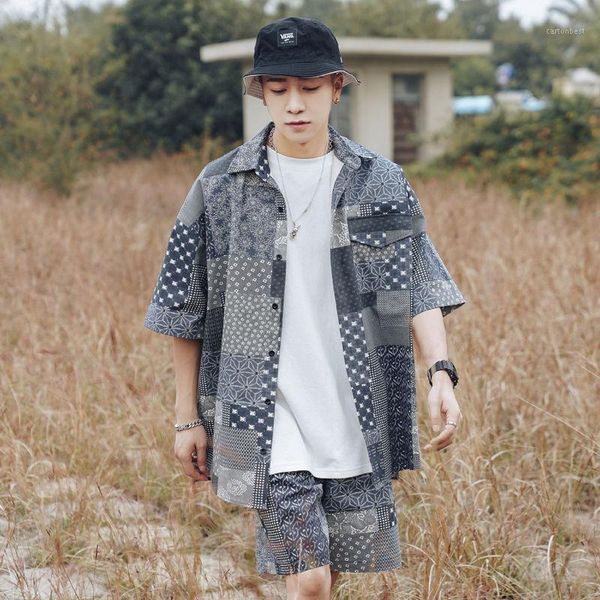 men's tracksuits 2021 shirt+shorts summer leisure blue/green color mens sets loose tracksuit short sleeve cotton clothes plus size -xl, Gray
men's tracksuits 2021 shirt+shorts summer leisure blue/green color mens sets loose tracksuit short sleeve cotton clothes plus size -xl, Gray