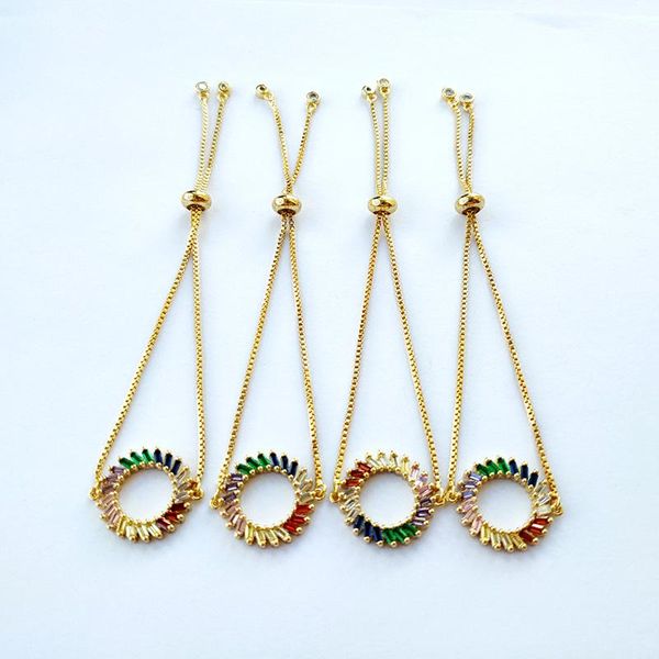 5pcs circle charm bangle pave rainbow cubic zirconia stone round crystal chain jewelry bracelet for women girl gift bg297, Black
5pcs circle charm bangle pave rainbow cubic zirconia stone round crystal chain jewelry bracelet for women girl gift bg297, Black