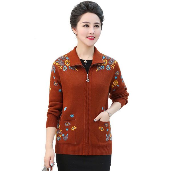 mid-aged aged elderly women knitted or crocheted wife's cardigan winter casual plus size mesh sweater outerwear r618 vtl4, White;black
mid-aged aged elderly women knitted or crocheted wife's cardigan winter casual plus size mesh sweater outerwear r618 vtl4, White;black