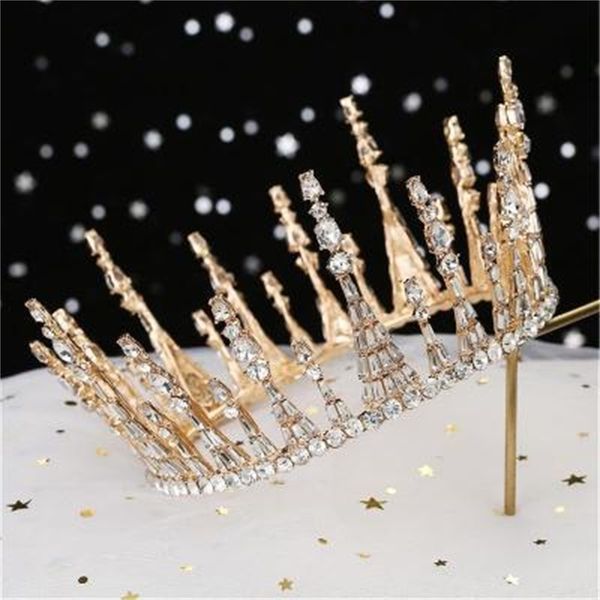 idress headdress 2020 new bridal white wedding yarn accessories atmosphere baroque crown hair accessories, Silver
idress headdress 2020 new bridal white wedding yarn accessories atmosphere baroque crown hair accessories, Silver