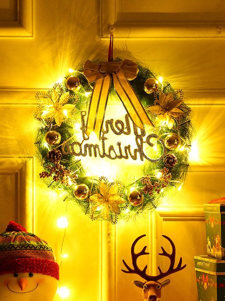 garland / decorations 50 30 40 80cm door pendant wreath hanging l window setting 
garland / decorations 50 30 40 80cm door pendant wreath hanging l window setting