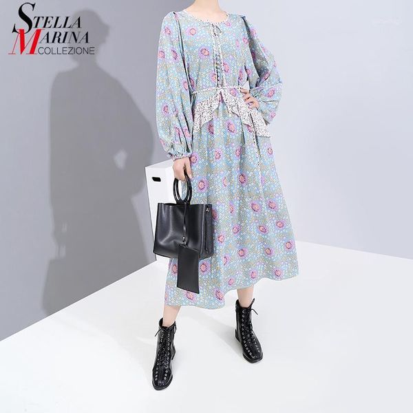 * new 2019 women long sleeve autumn winter long floral dress & sashes o neck calf length ladies pin up plus size dress robe 57921, Black;gray
* new 2019 women long sleeve autumn winter long floral dress & sashes o neck calf length ladies pin up plus size dress robe 57921, Black;gray