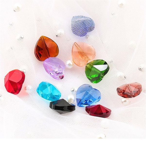 28pcs/lot 14mm cross hole heart pendant colorful glass heart beads rhinestones for earring necklace diy jewelry acc qylzrq
28pcs/lot 14mm cross hole heart pendant colorful glass heart beads rhinestones for earring necklace diy jewelry acc qylzrq
