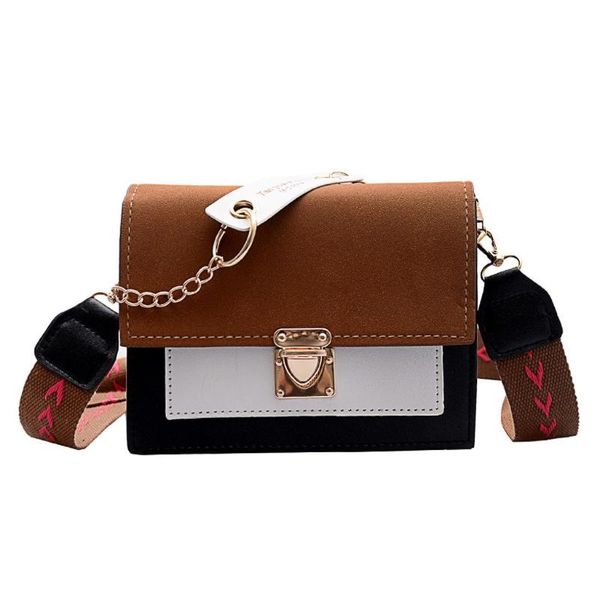 women matte contrast color shoulder messenger bag fashion small square crossbody bag bolsas mujer femininas sac a main femme#5
women matte contrast color shoulder messenger bag fashion small square crossbody bag bolsas mujer femininas sac a main femme#5