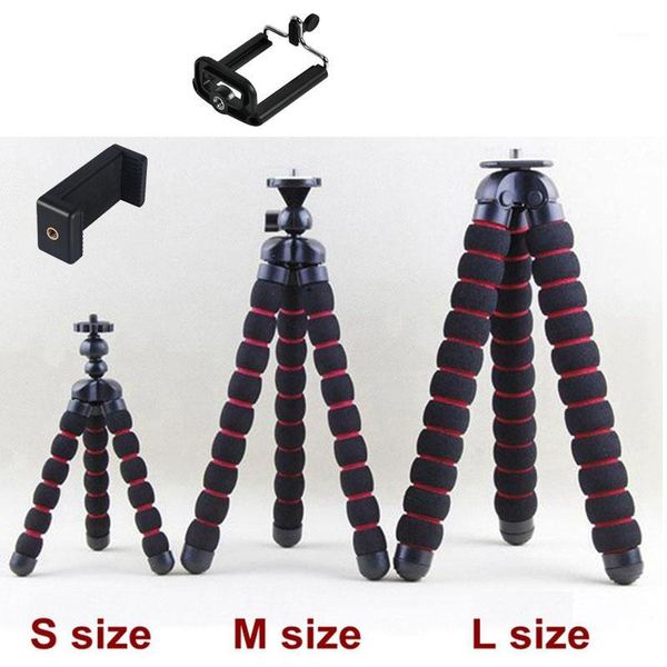 tripods 5pcs 3 sizes sponge flexible ocs mini medium large size stand bracket holder for mobile phone camera with retail box1
tripods 5pcs 3 sizes sponge flexible ocs mini medium large size stand bracket holder for mobile phone camera with retail box1