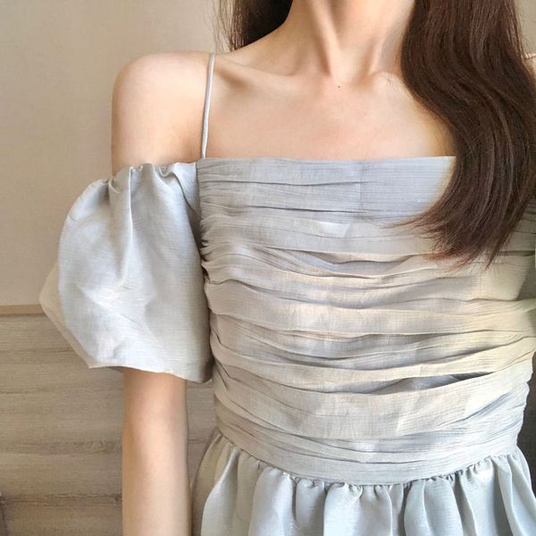 2020 summer new lightwomen's mint flower sleeve long skirt dress high waist pleated medium-length dress women 9180 rqhvt, Black;gray
2020 summer new lightwomen's mint flower sleeve long skirt dress high waist pleated medium-length dress women 9180 rqhvt, Black;gray