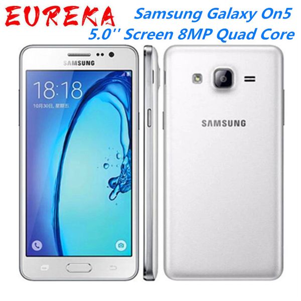 samsung galaxy on5 g5500 4g lte android mobile phone dual sim 5.0'' screen 8mp quad core good selling