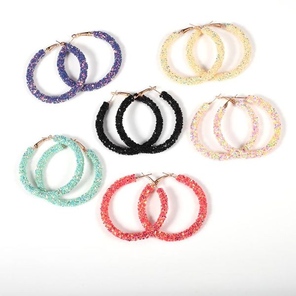big circle sequins earrings female 2020 fashion exaggerated style 5.5cm*5.5cm resin material temperament all-match accessories, Golden;silver
big circle sequins earrings female 2020 fashion exaggerated style 5.5cm*5.5cm resin material temperament all-match accessories, Golden;silver