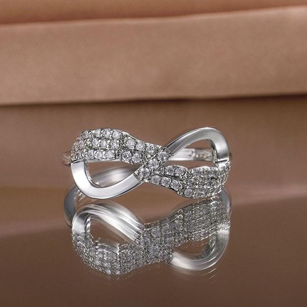 infinity knot ring romantic design gift jewelry lucky ring with cubic zircon micro pave with size 6-10, Slivery;golden
infinity knot ring romantic design gift jewelry lucky ring with cubic zircon micro pave with size 6-10, Slivery;golden