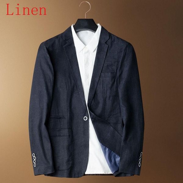 men's suits & blazers fashion linen suit men spring pure color youth casual coat single breasted plus size m-4xl, White;black
men's suits & blazers fashion linen suit men spring pure color youth casual coat single breasted plus size m-4xl, White;black