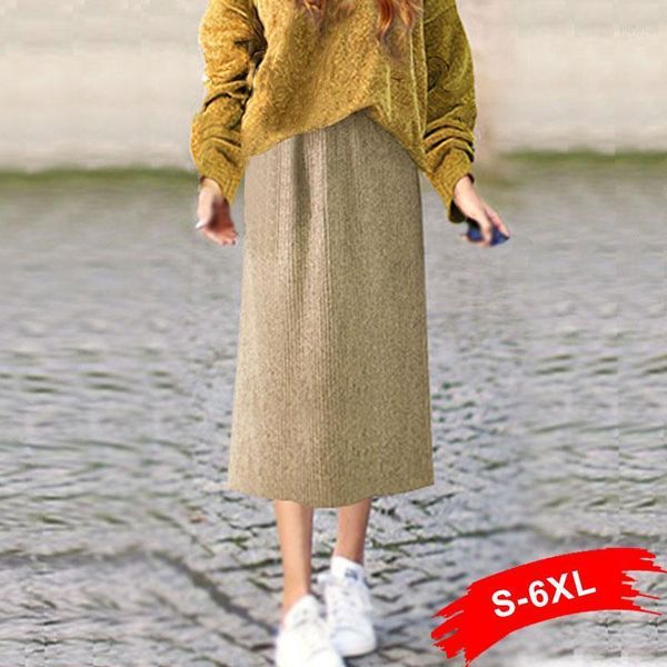 plus size khaki corduroy straight skirts 4xl 6xl winter fall office lady high waist vintage casual mid long skirt mujer workwear1, Black
plus size khaki corduroy straight skirts 4xl 6xl winter fall office lady high waist vintage casual mid long skirt mujer workwear1, Black
