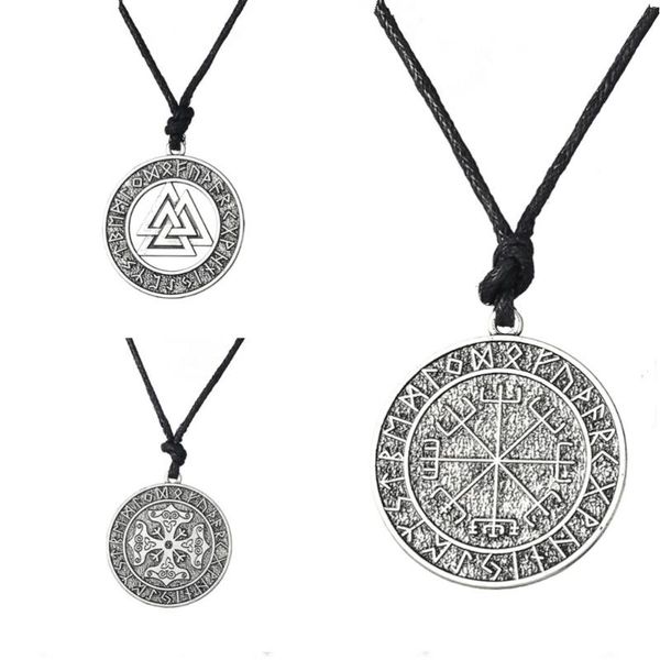 chains dawapara valknut odin's symbol of norse cross runes jewelry warrior scandinavian amulet collares ethnic viking necklace men, Silver
chains dawapara valknut odin's symbol of norse cross runes jewelry warrior scandinavian amulet collares ethnic viking necklace men, Silver