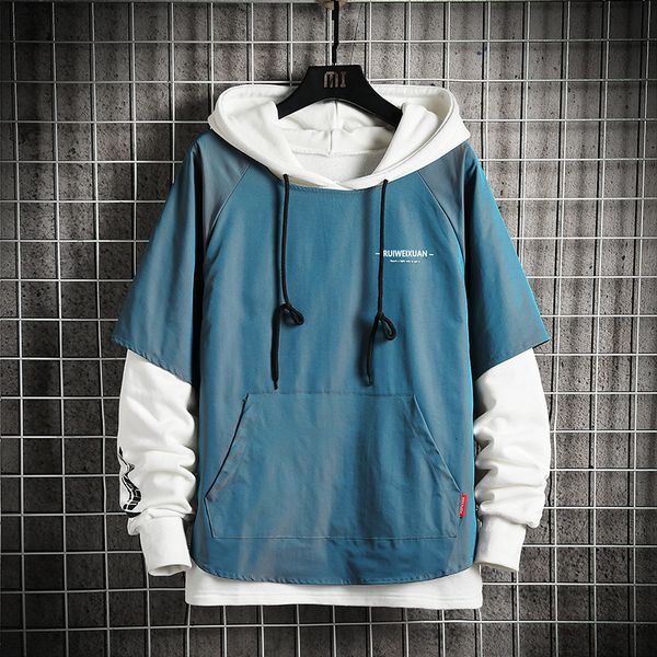 2021 autumn men hoodies new patchwork streetwear casual sweatshirts graphic printed 7xl plus size gd9v, Black
2021 autumn men hoodies new patchwork streetwear casual sweatshirts graphic printed 7xl plus size gd9v, Black