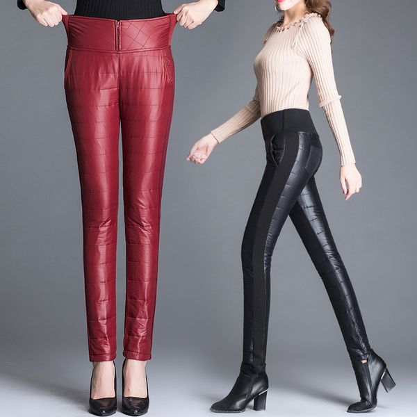 2021 new new winter women trousers high waist thicke warm down cotton plus size 5xl 6xl female outer wear pencil pants 5fx2, Black;white
2021 new new winter women trousers high waist thicke warm down cotton plus size 5xl 6xl female outer wear pencil pants 5fx2, Black;white