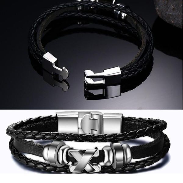 men letter x bracelet bangle braid faux leather clasp jewelry accessory me qyljgn
men letter x bracelet bangle braid faux leather clasp jewelry accessory me qyljgn