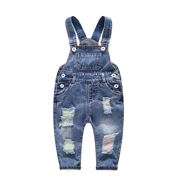 spring autumn denim jumpsuit hole button suspender baby boys girls overalls kids child jeans trousers 1-4 y toddler pants 201112, Blue
spring autumn denim jumpsuit hole button suspender baby boys girls overalls kids child jeans trousers 1-4 y toddler pants 201112, Blue