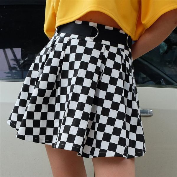 korean style pleated plaid skirts womens high waisted checkered skirt harajuku dancing sweat short mini skirts girl, Black
korean style pleated plaid skirts womens high waisted checkered skirt harajuku dancing sweat short mini skirts girl, Black