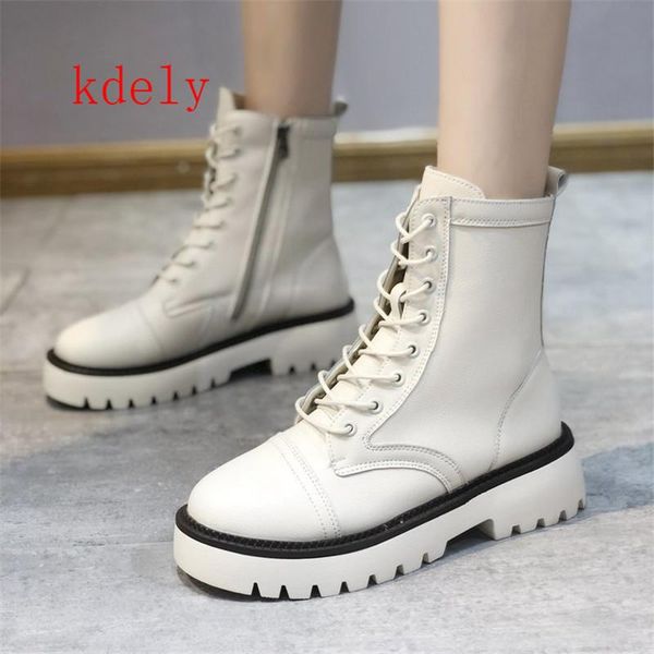 size 35-40 2020 new ankle women's comfy boots winter autumn fashion platform shoes woman flat heels female zipper rain boot, Black
size 35-40 2020 new ankle women's comfy boots winter autumn fashion platform shoes woman flat heels female zipper rain boot, Black