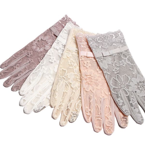 summer women short sunscreen uv anti slip driving lace full finger sun spring touch screen ladies bow dress gloves white, Blue;gray
summer women short sunscreen uv anti slip driving lace full finger sun spring touch screen ladies bow dress gloves white, Blue;gray