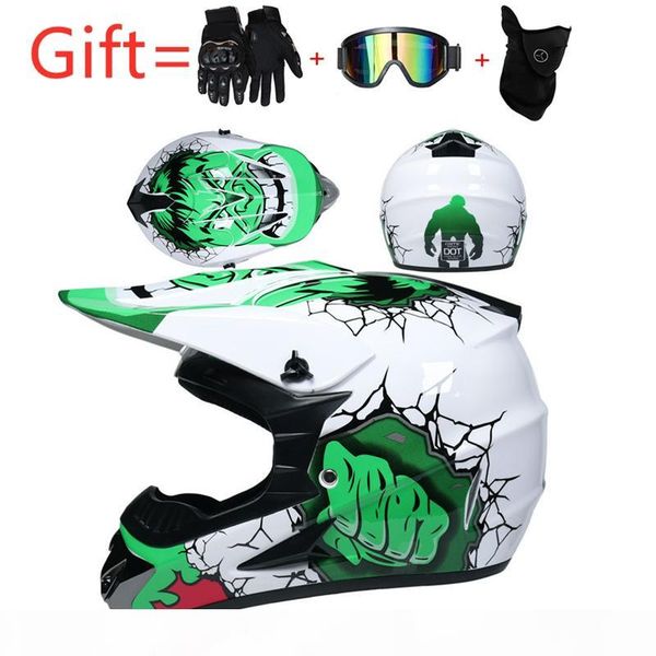 three gift motocross helmet motorcycle off-road helmet atv racing motorcycle full face casco capacetes
three gift motocross helmet motorcycle off-road helmet atv racing motorcycle full face casco capacetes