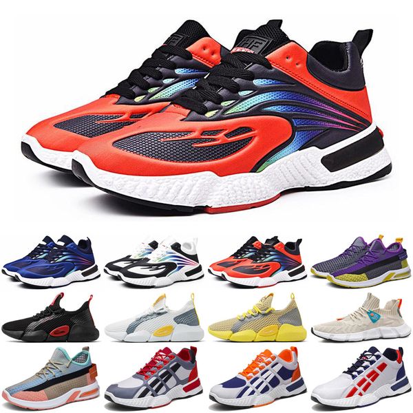 men running shoes athletic black white outdoor breathable mens trainers sports sneakers runners size 39-44, White;red
men running shoes athletic black white outdoor breathable mens trainers sports sneakers runners size 39-44, White;red