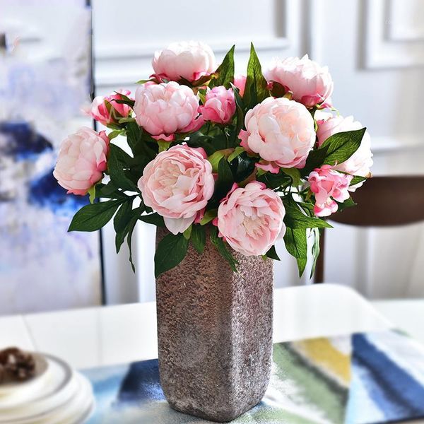 artificial flowers peony 3 heads silk peony flowers branch for home wedding party decoration fake1
artificial flowers peony 3 heads silk peony flowers branch for home wedding party decoration fake1