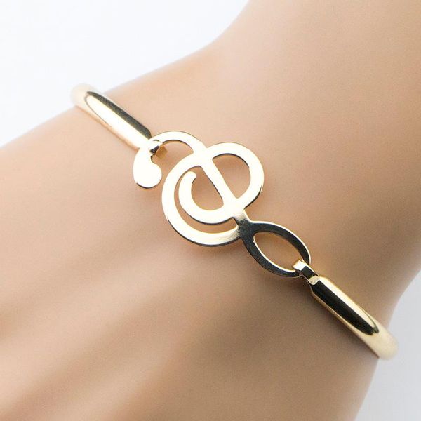 stainless steel musical note bangle bracelet wristband for women wedding party jewelry gift a-2210, Black
stainless steel musical note bangle bracelet wristband for women wedding party jewelry gift a-2210, Black