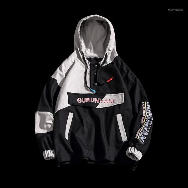 yasuguoji new 2019 mens spring jackets fashion rib sleeve patchwork loose mens jacket japanese hooded denim jacket men l1161, Black;brown
yasuguoji new 2019 mens spring jackets fashion rib sleeve patchwork loose mens jacket japanese hooded denim jacket men l1161, Black;brown
