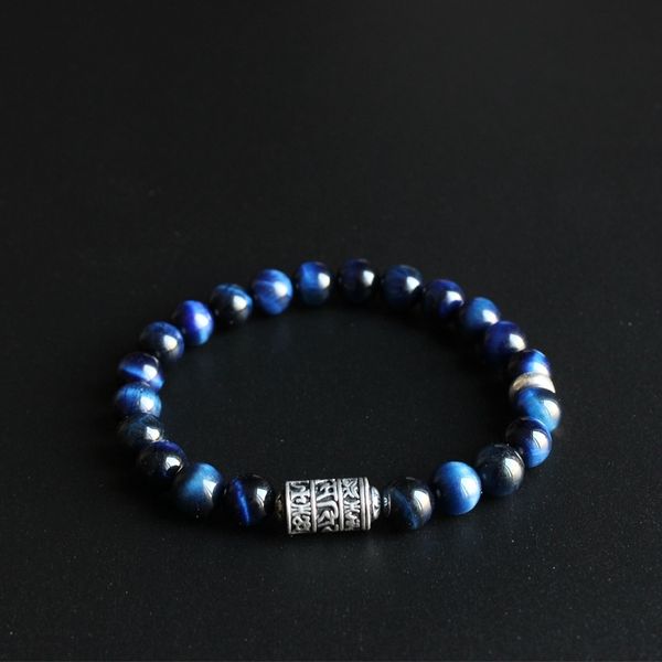 eastisan blue eagle eye stone beads with tibetan buddhism mantra totem charm bracelet for man woman om mani padme hum jewelry y200107, Golden;silver
eastisan blue eagle eye stone beads with tibetan buddhism mantra totem charm bracelet for man woman om mani padme hum jewelry y200107, Golden;silver