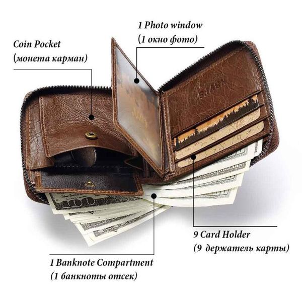 wallets genuine cowhide men's short inside and outside leather zipper crazy horse wallet retro multifunctional, Red;black
wallets genuine cowhide men's short inside and outside leather zipper crazy horse wallet retro multifunctional, Red;black