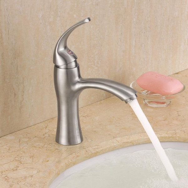 nickle finish lead single handle bathroom faucet stainless steel basin mixer taps--mdd442
nickle finish lead single handle bathroom faucet stainless steel basin mixer taps--mdd442