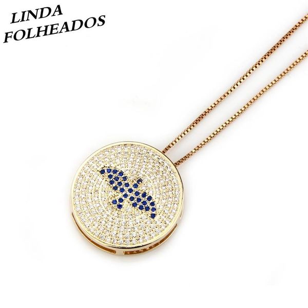 pendant necklaces designed charka bird round copper cubic zirconia religious pendulum necklace jewelry for women party gift, Silver
pendant necklaces designed charka bird round copper cubic zirconia religious pendulum necklace jewelry for women party gift, Silver