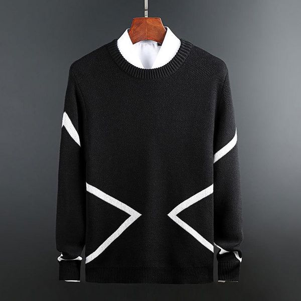men's sweaters printing thickened knitted sweater autumn winter 2021 korean men warm fashion simple, White;black
men's sweaters printing thickened knitted sweater autumn winter 2021 korean men warm fashion simple, White;black