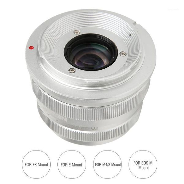 newyi 25mm f1.8 mark ii optical glass large aperture manual fixed-focus lens for fuji fx mount for sony e mount m4/31
newyi 25mm f1.8 mark ii optical glass large aperture manual fixed-focus lens for fuji fx mount for sony e mount m4/31