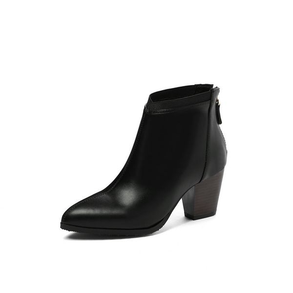 2021 new pu leather shoes square high heel fashion ankle autumn winter pointed toe women boots size 34-43 0hgc, Black
2021 new pu leather shoes square high heel fashion ankle autumn winter pointed toe women boots size 34-43 0hgc, Black