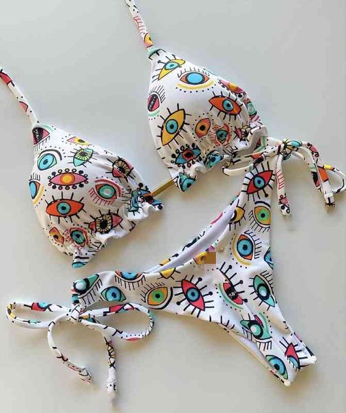 2022 women swimwear female swimsuit bikini print flower bikinis set biquini brazilian beach wear bandage bikinis, White;black
2022 women swimwear female swimsuit bikini print flower bikinis set biquini brazilian beach wear bandage bikinis, White;black