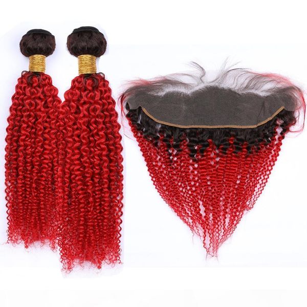 #1b red ombre kinky curly full lace frontal 13x4 with weaves bright red ombre curly malaysian human hair 2bundles and frontal closure, Black;brown
#1b red ombre kinky curly full lace frontal 13x4 with weaves bright red ombre curly malaysian human hair 2bundles and frontal closure, Black;brown
