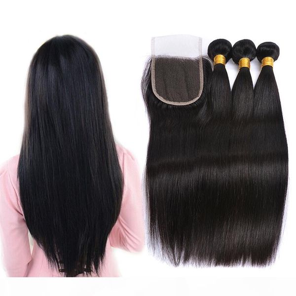 8a peruvian indian brazilian brazilian virgin hair 3 bundles with lace closure and baby hair straight waves, Black;brown
8a peruvian indian brazilian brazilian virgin hair 3 bundles with lace closure and baby hair straight waves, Black;brown