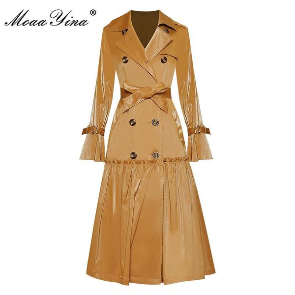 women's trench coats moaayina fashion designer windbreaker overcoat autumn women turn-down collar long sleeve double breasted, Tan;black
women's trench coats moaayina fashion designer windbreaker overcoat autumn women turn-down collar long sleeve double breasted, Tan;black