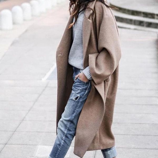 elegant women windbreaker fashion turn down collar long coats women casual solid long sleeve camel outwear1, Tan;black
elegant women windbreaker fashion turn down collar long coats women casual solid long sleeve camel outwear1, Tan;black