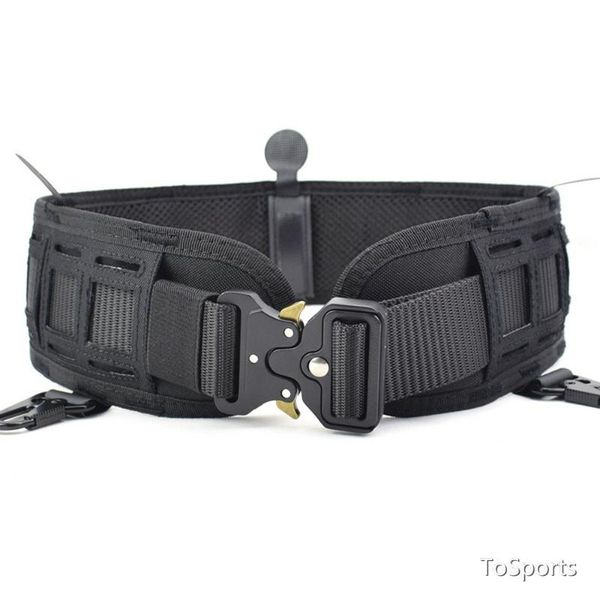 waist support battle belt set men combat paintball hunting cs outdoor multifunctional tactical girdle accessories 1pcs, Black;gray
waist support battle belt set men combat paintball hunting cs outdoor multifunctional tactical girdle accessories 1pcs, Black;gray