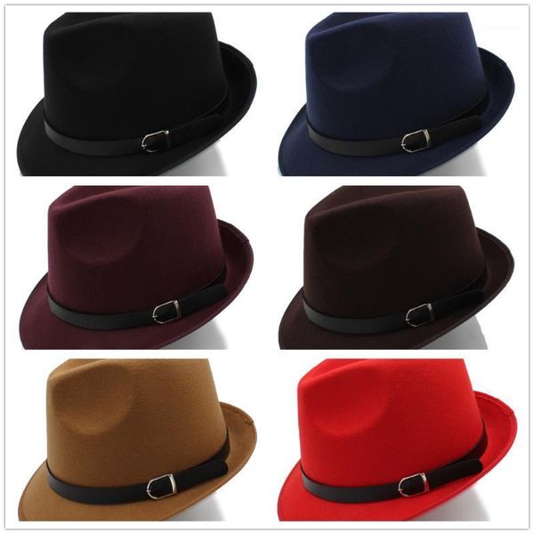 wide brim hats women men's chapeu feminino hat for lady gentleman winter autumn wool fedora homburg jazz size 57cm1, Blue;gray
wide brim hats women men's chapeu feminino hat for lady gentleman winter autumn wool fedora homburg jazz size 57cm1, Blue;gray