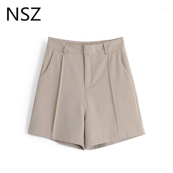 nsz women high waist shorts work business formal ladies short pants fashion shorts new arrived spring autumn 20201, White;black
nsz women high waist shorts work business formal ladies short pants fashion shorts new arrived spring autumn 20201, White;black