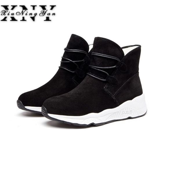 xiuningyan women snow boots winter shoes warm plush ankle boots 2020 brand female casual shoes wedges snow waterproof, Black
xiuningyan women snow boots winter shoes warm plush ankle boots 2020 brand female casual shoes wedges snow waterproof, Black