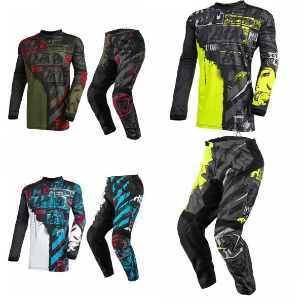 2021 new 3 colors mx mayhem savage motorcycle jersey pants gear set motocross combination driving riding motorbike racing suit
2021 new 3 colors mx mayhem savage motorcycle jersey pants gear set motocross combination driving riding motorbike racing suit